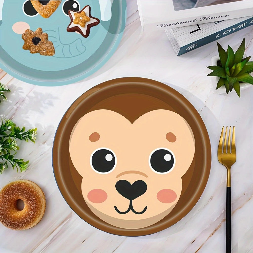 Jungle Safari Party Paper Dessert Plates Pack of 6