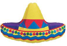 Sombrero Mexican Hat Foil Supershape Balloon