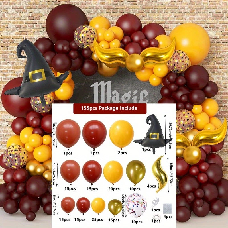 Harry Potter Magical Wizard School Balloon Garland Kit