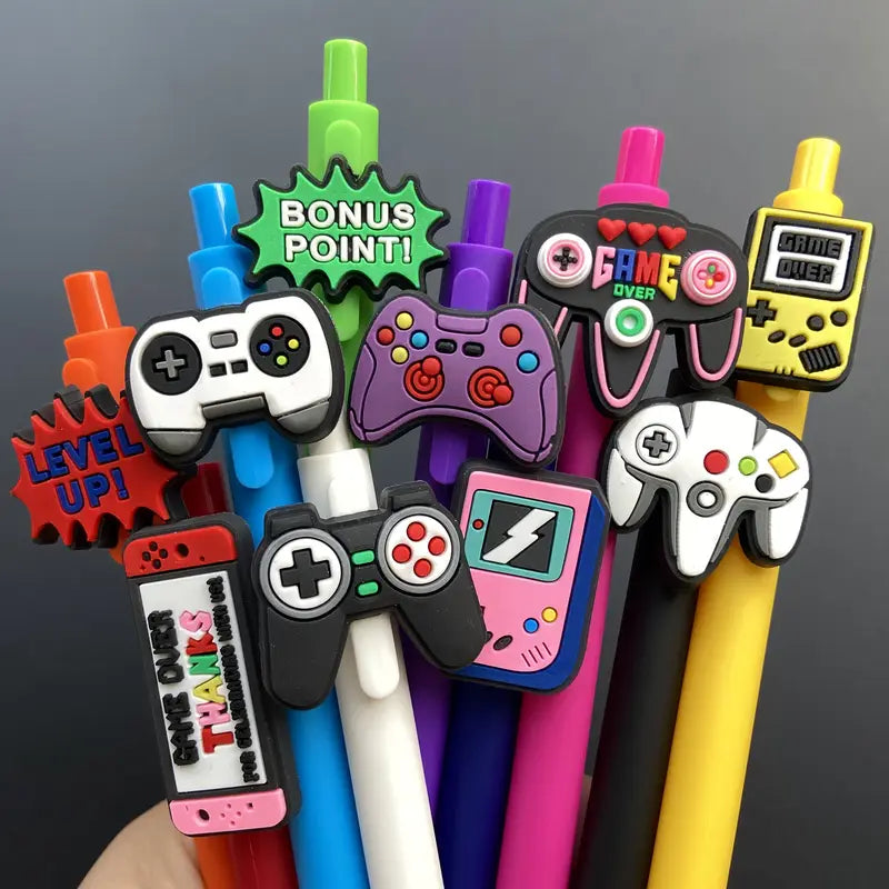 Gaming-Themed Gel Pens Pack of 10