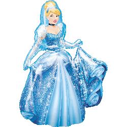 Cinderella Airwalker Foil Balloon