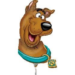 Scooby-Doo Head 35cm Foil Balloon On Stick