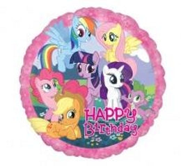 My Little Pony Birthday 45cm Foil Balloon