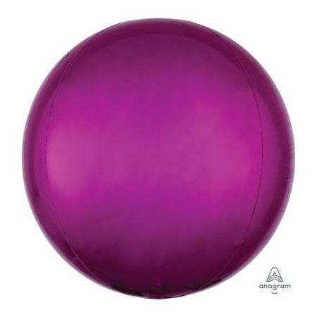 Bright Pink Orb Foil Balloon