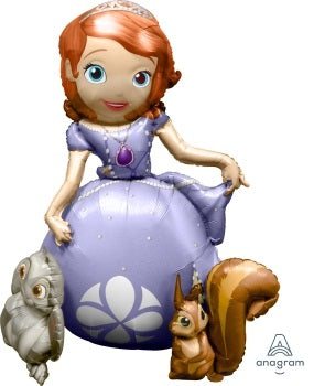 Sofia the First Airwalker Foil Balloon