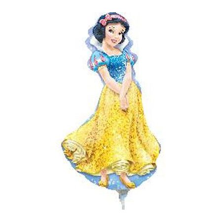 Princess Snow White 35cm Foil Balloon On Stick