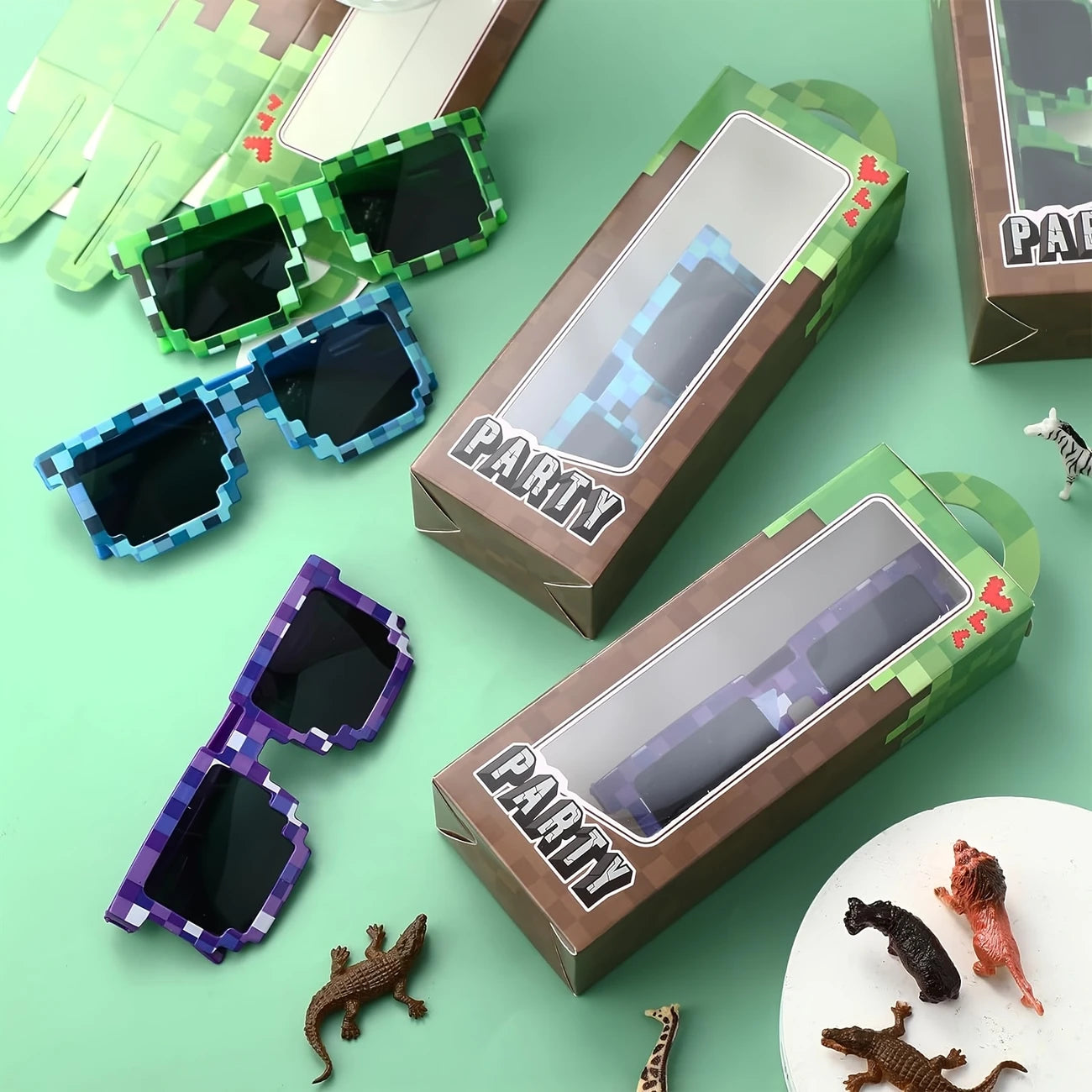Minecraft Party Favor Boxes Pack of 15