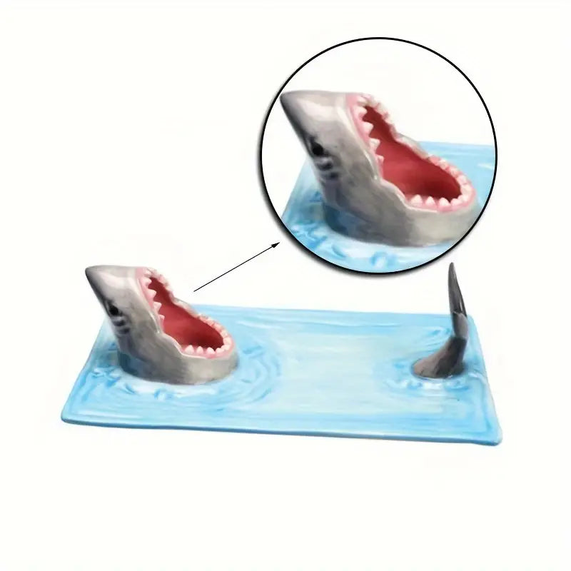 Shark Ceramic Sushi Platter