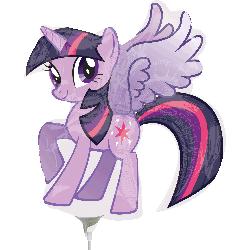 My Little Pony Shape 35cm Foil Balloon on Stick