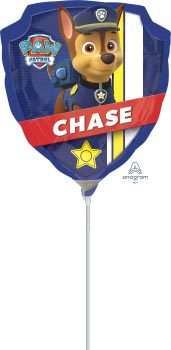 Paw Patrol 35cm Foil Balloon On Stick
