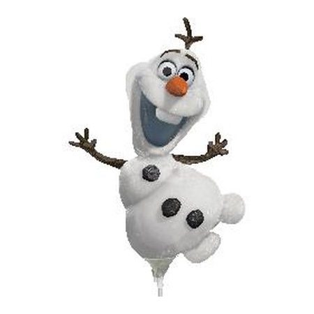 Olaf 35cm Foil Balloon On Stick