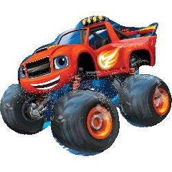 Blaze Monster Truck Supershape Foil Balloon