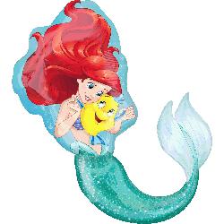 Little Mermaid Ariel Dream Big Supershape Foil Balloon
