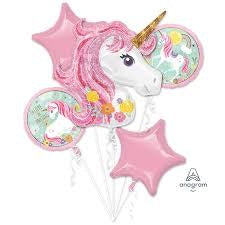 Magical Unicorn Foil Balloon Set