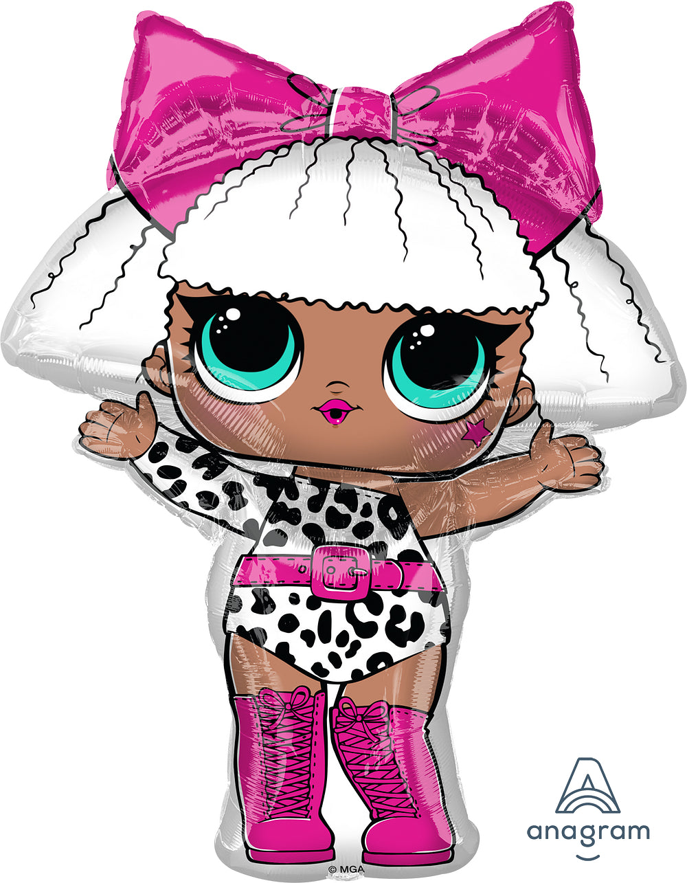 LOL Suprise DIVA Supershape Foil Balloon
