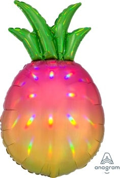Iridescent Pineapple Supershape Balloon