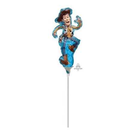 Toy Story 4 Woody35cm Foil Balloon On Stick