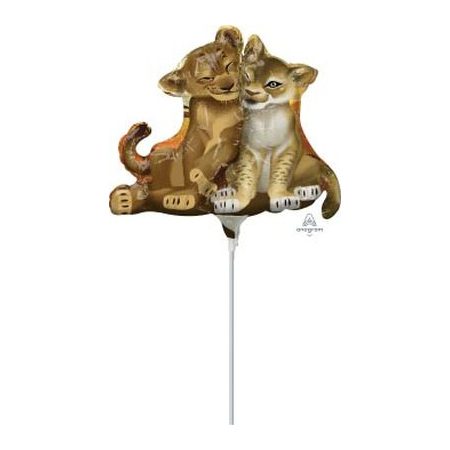 Lion King 35cm Foil Balloon On Stick