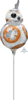 Star Wars Animated 35cm Foil Balloon On Stick