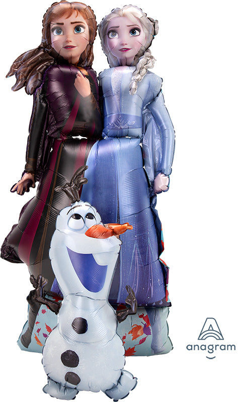 Frozen 2 Elsa Anna Olaf Airwalker Foil Balloon