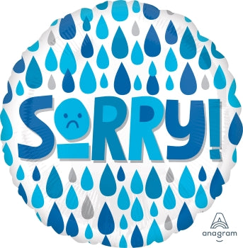 Sorry 45cm Foil Balloon