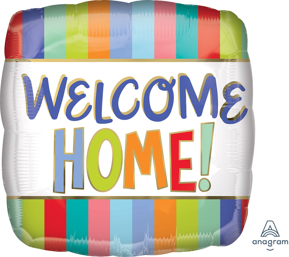 Welcome Home 2 45cm Foil Balloon