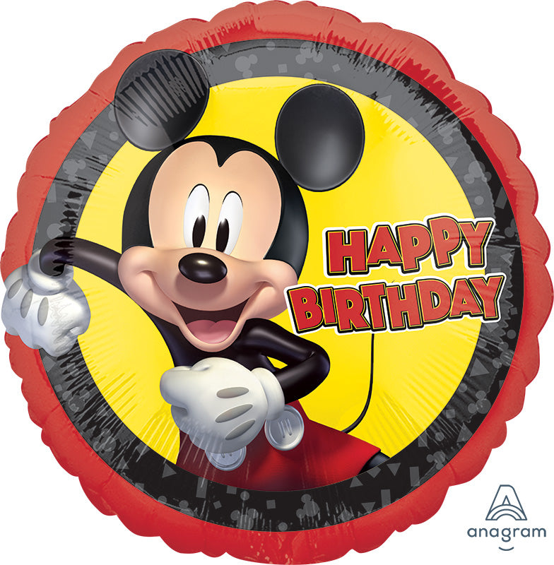 Mickey Mouse Forever Birthday 45cm Foil Balloon