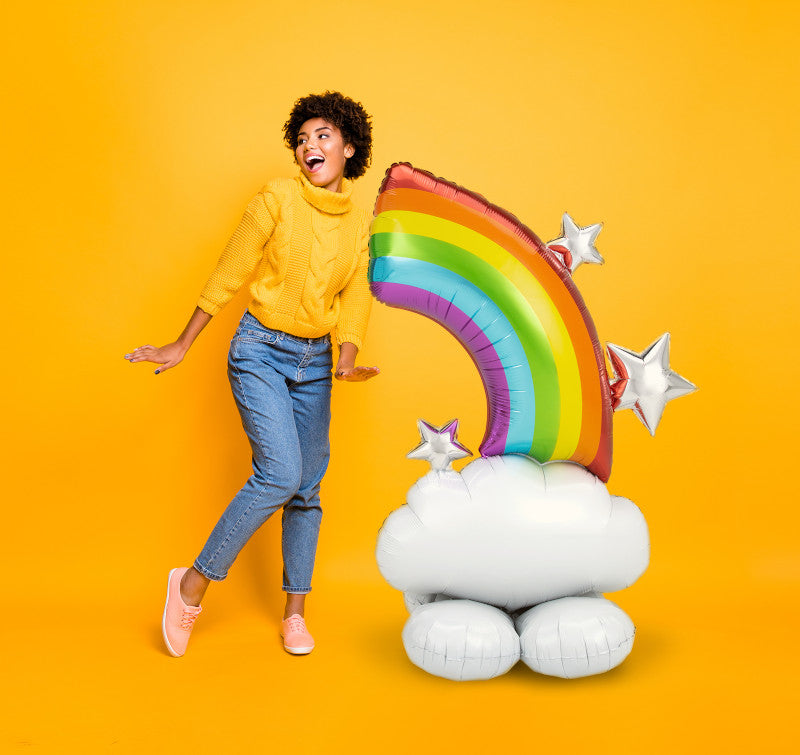 Airloonz Rainbow Foil Balloon