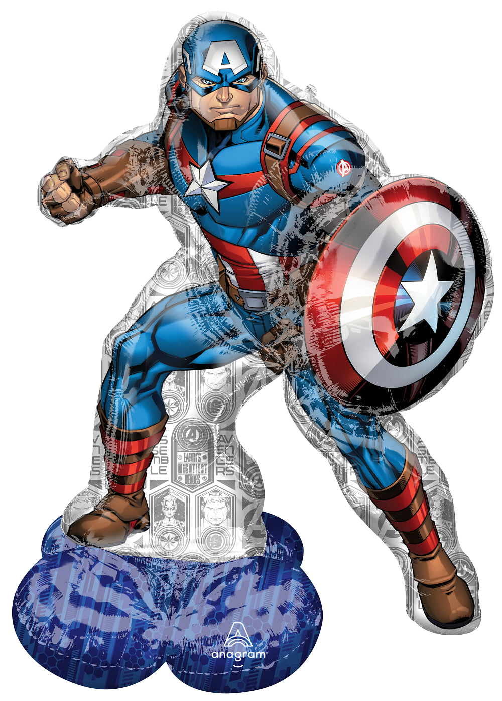 Airloonz Avengers Captain America Foil Balloon