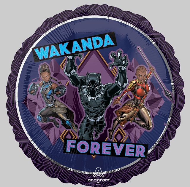 Black Panther 45cm Foil Balloon