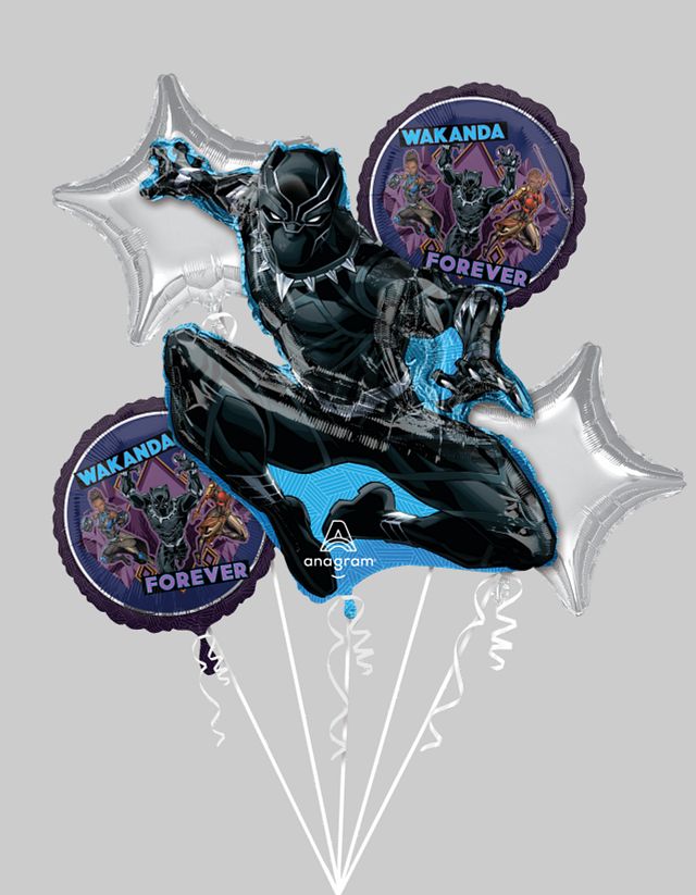 Black Panther Wakanda Foil Balloon Set