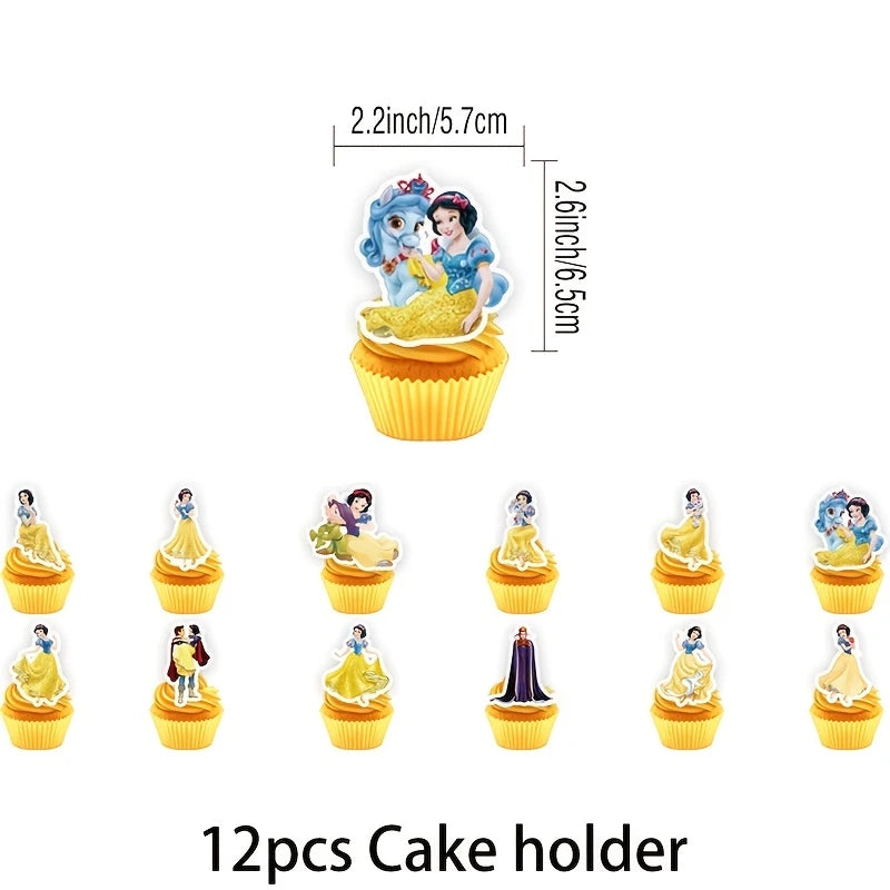 Snow White Party Decoration Kit 46pcs