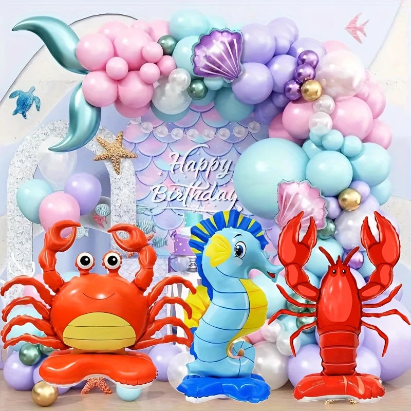 Ocean Standing Animal Balloon Set of 3