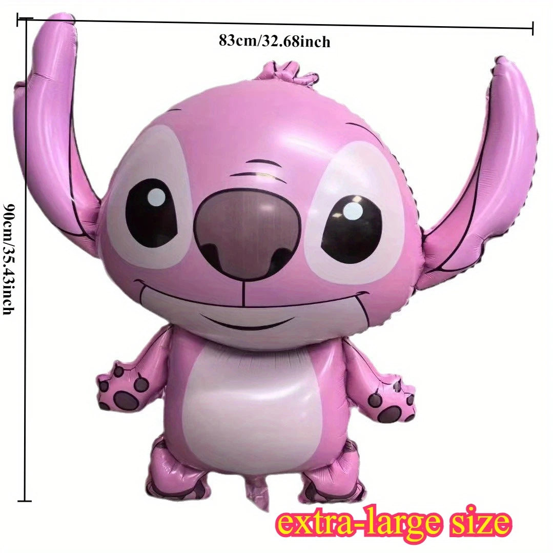 Stitch and Angel Supershape Foil Balloons Pack of 2