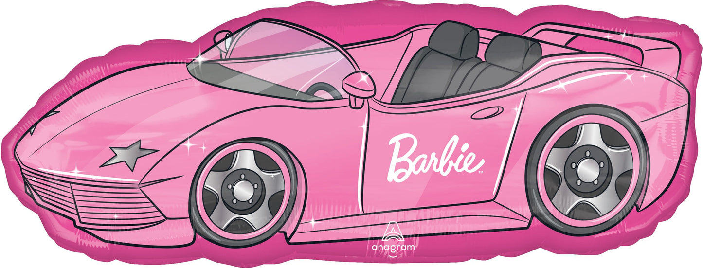 Barbie Roadster Supershape Foil Balloon