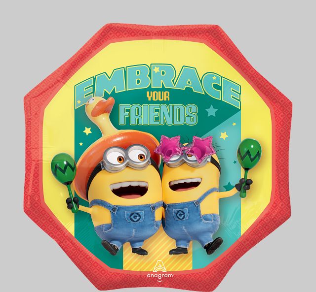 Despicable Me 4 Supershape Foil Balloon