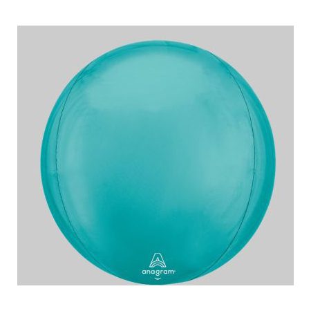 Vibrant Blue Orb Foil Balloon