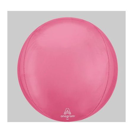 Vibrant Pink Orb Foil Balloon