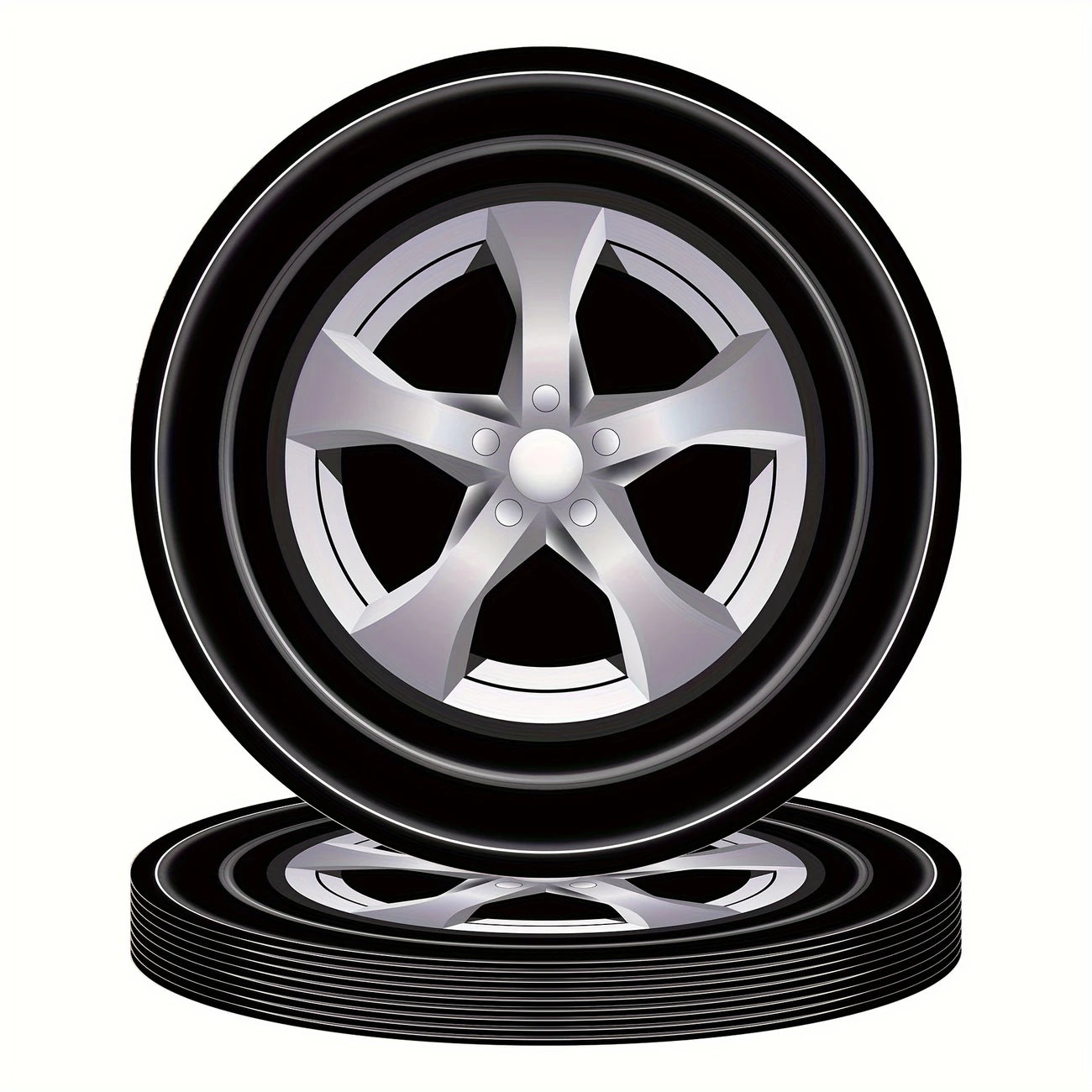 Racing Car Tableware Set for 10 Guests