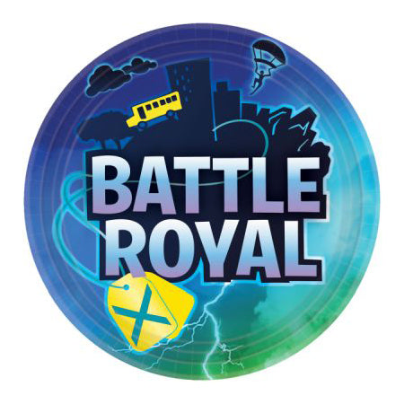 Battle Royal Plates Pack of 8