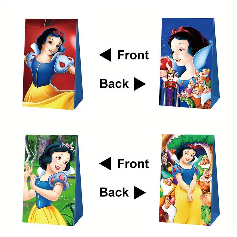 Snow White Party Paper Bags Pack of 12