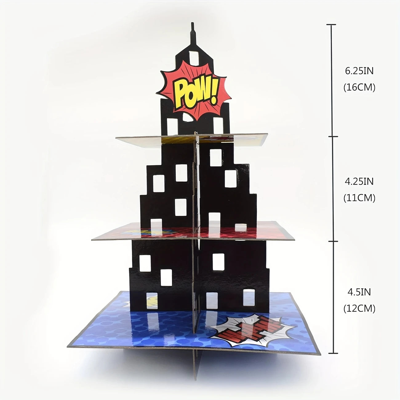 Superhero Party 3-Tier Dessert Stand