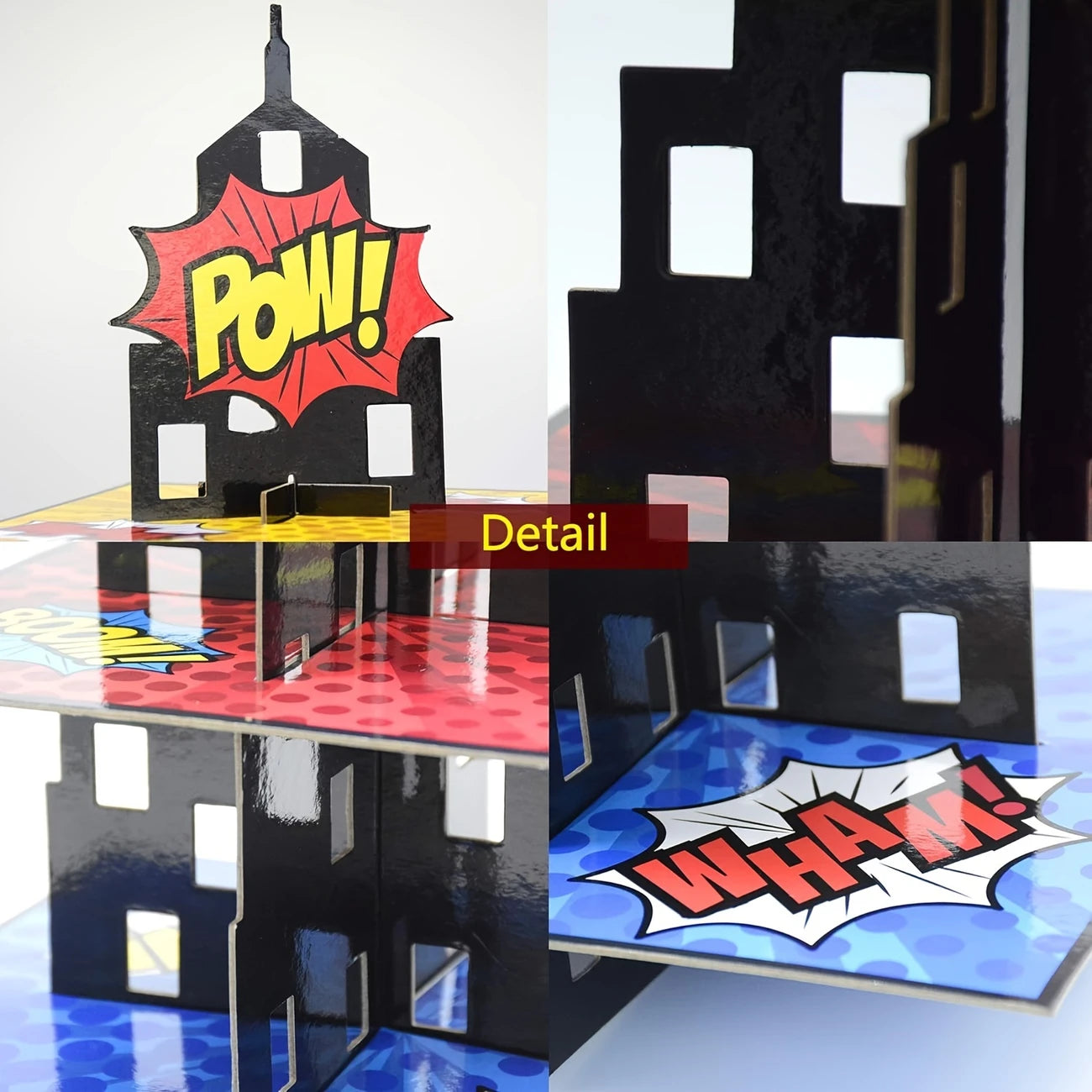 Superhero Party 3-Tier Dessert Stand