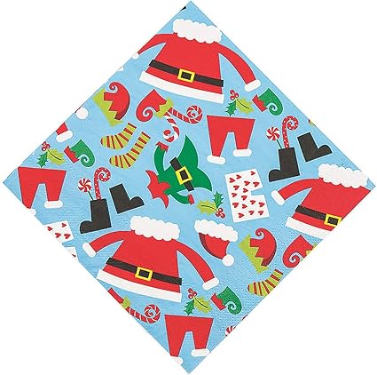 Whimsical Lunch Paper Napkins Pack of 16