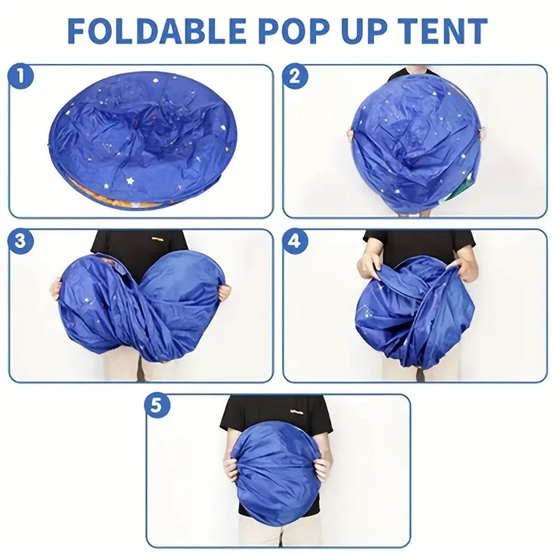 Space-Themed Pop-Up Play Tent
