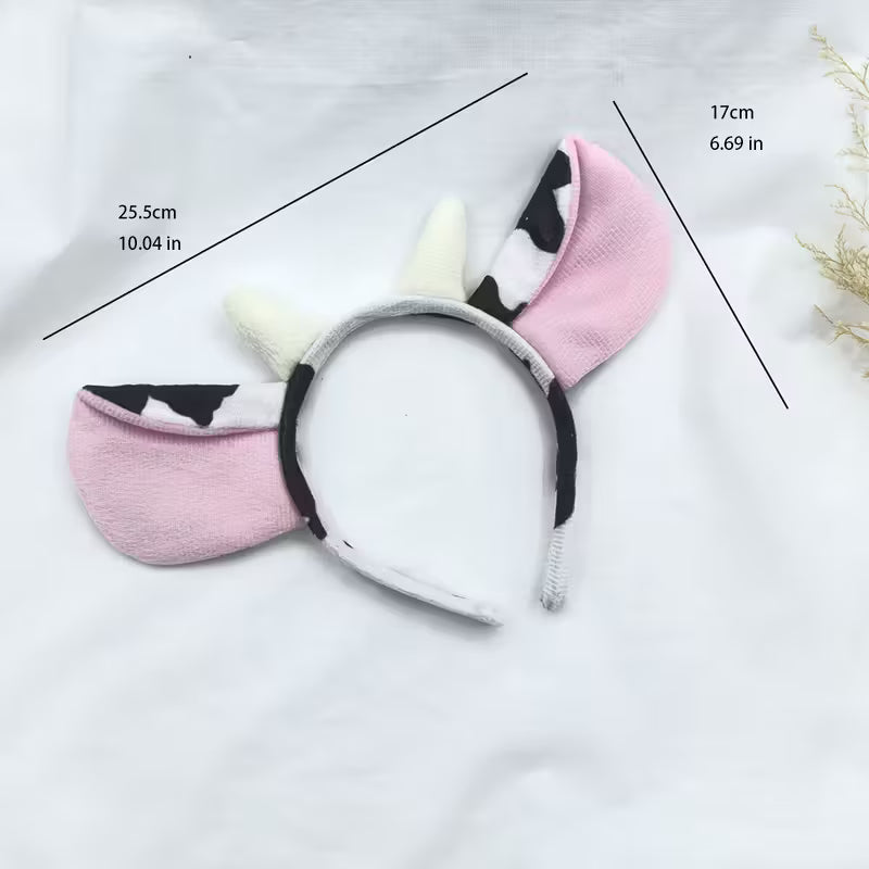 Cute Cow Headband Pack of 5