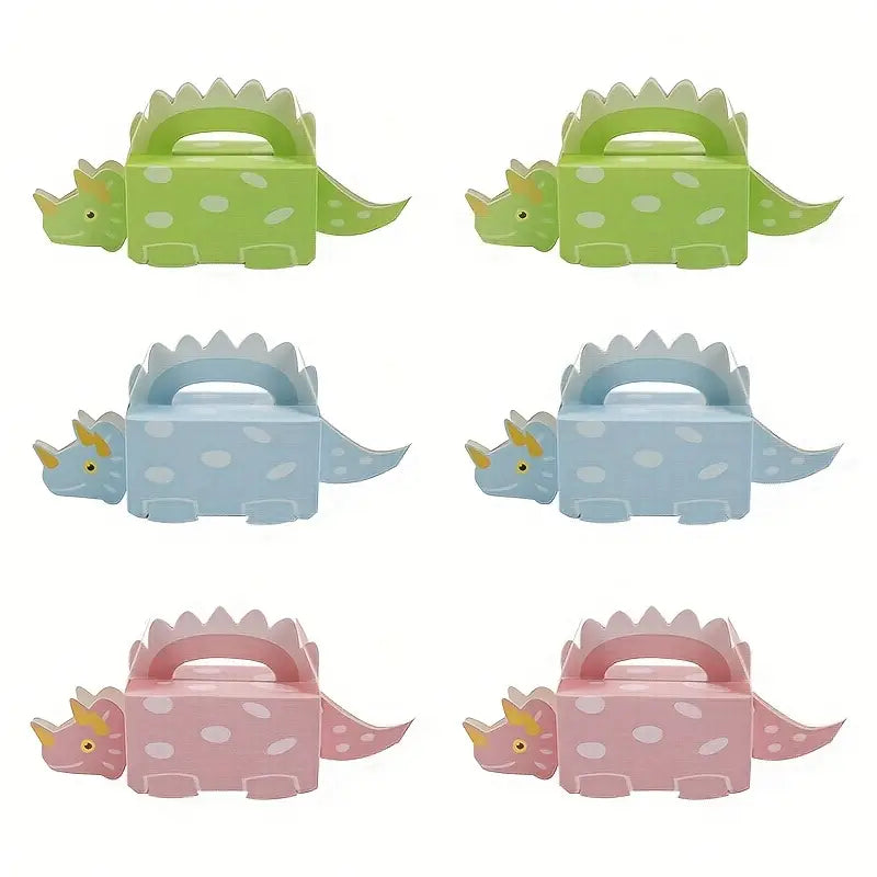 Dinosaur Theme Mini Favor Boxes Pack of 12