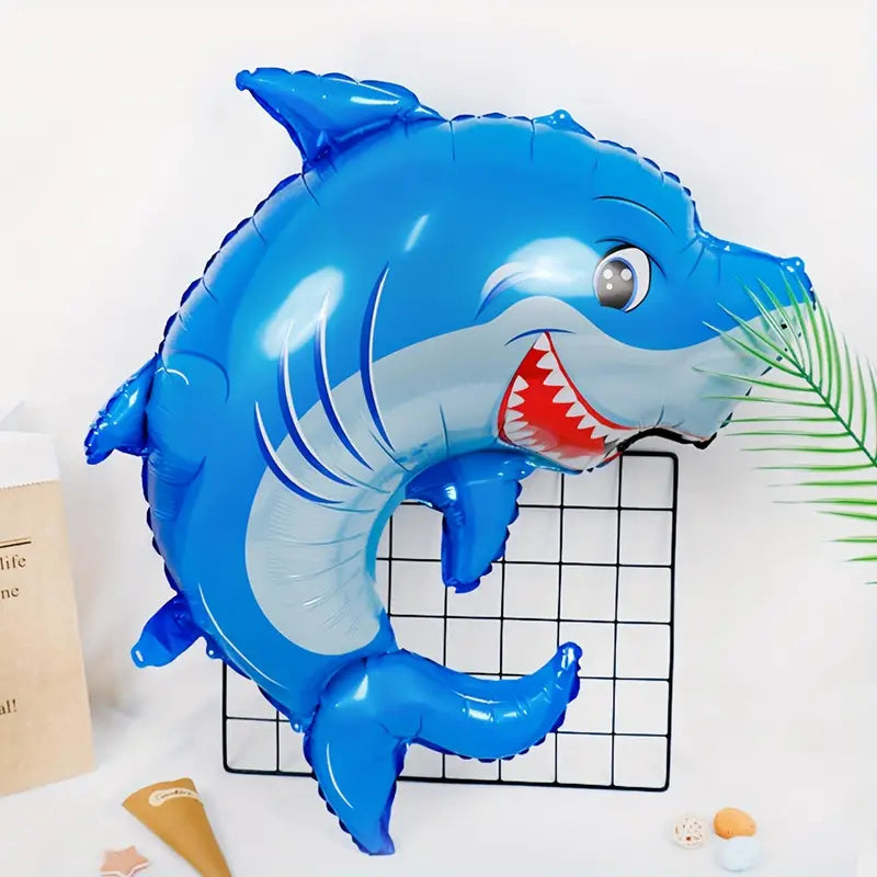 Shark Balloon Birthday Set Pack of 5