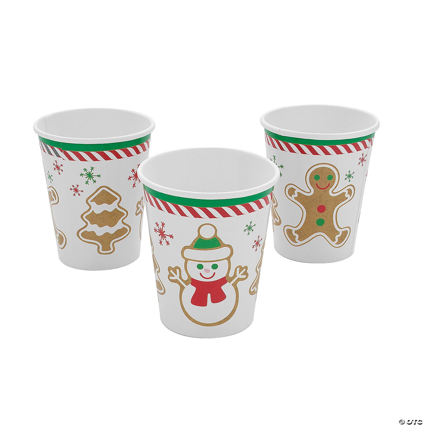Gingerbread Paper Cups Pack of 8