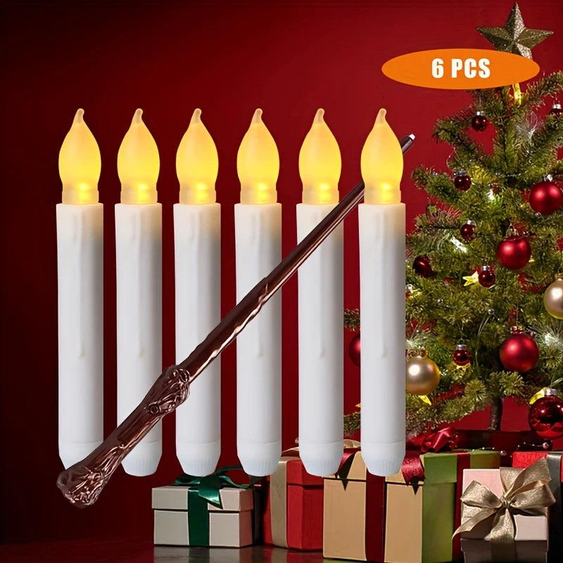 Enchanted Wand LED Hanging Candles